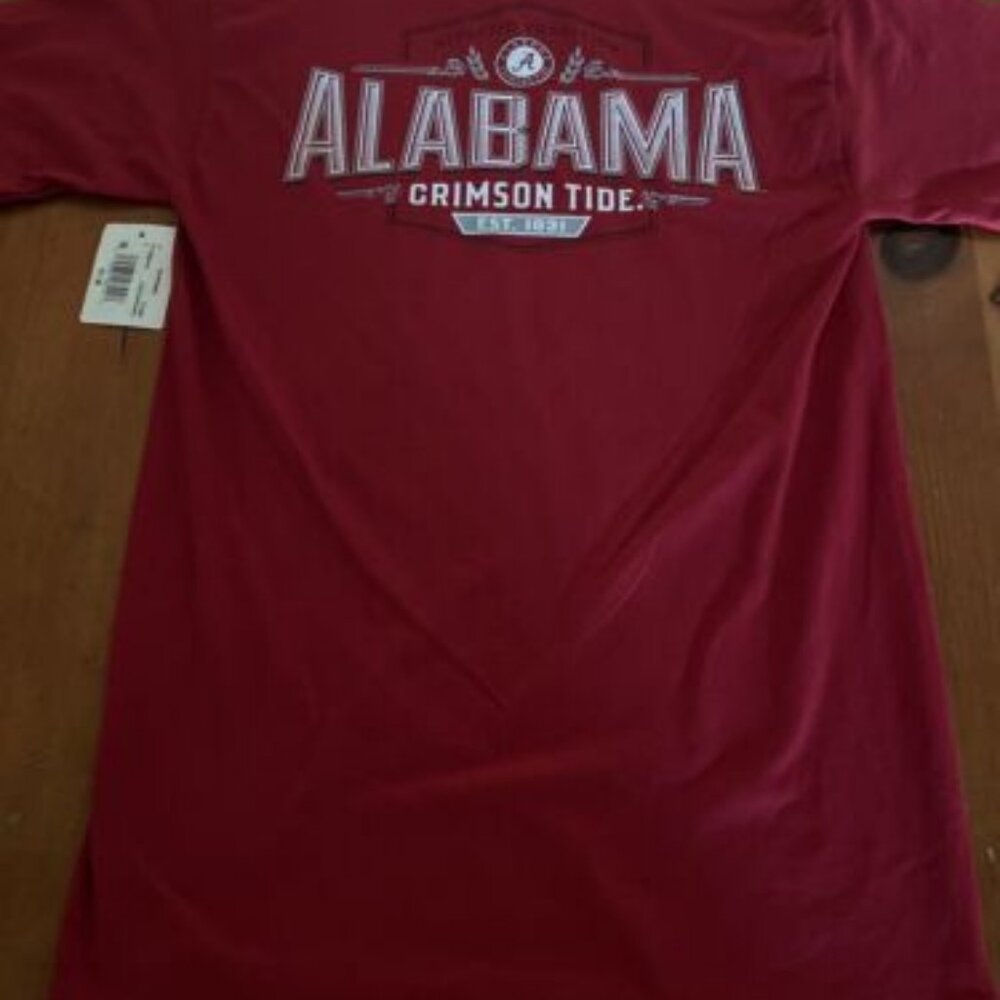NWT Hanes Alabama Crimson Tide T-Shirt Tee Men’s Sz S